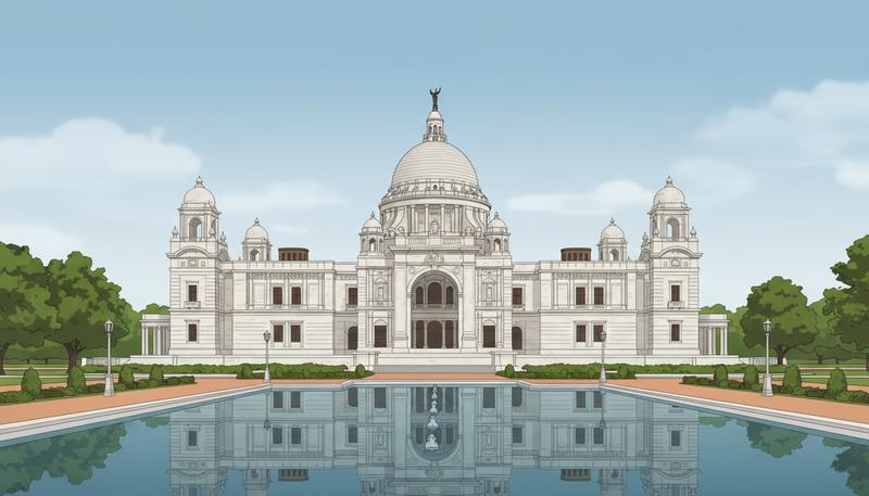 Victoria Memorial, Kolkata, colonial architecture