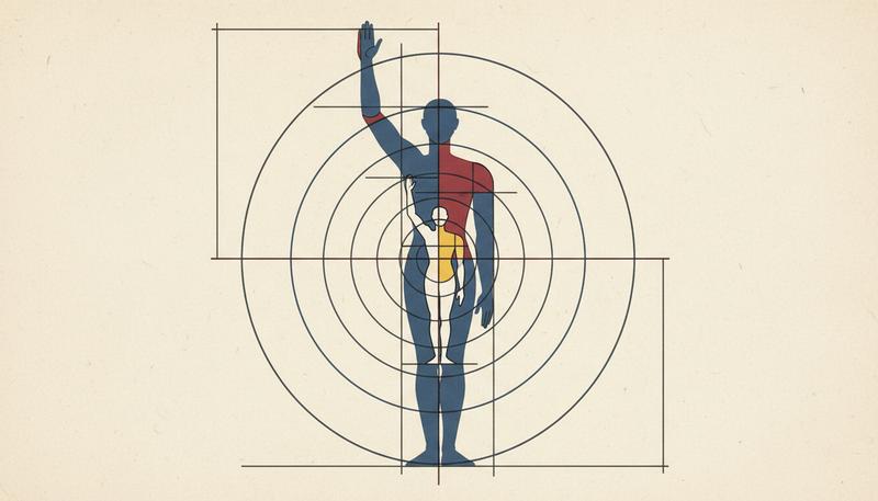 Le Corbusier's Modulor proportional system