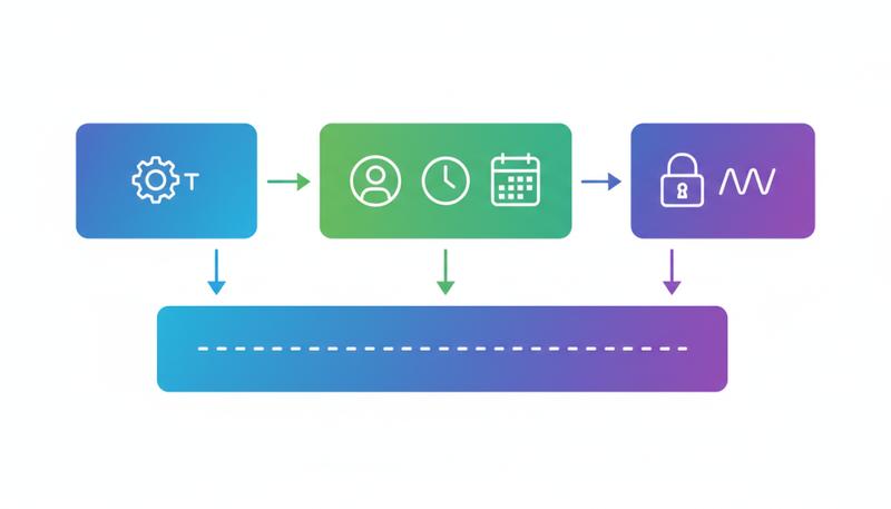 Anatomy of a JWT token showing header, payload, and signature segments